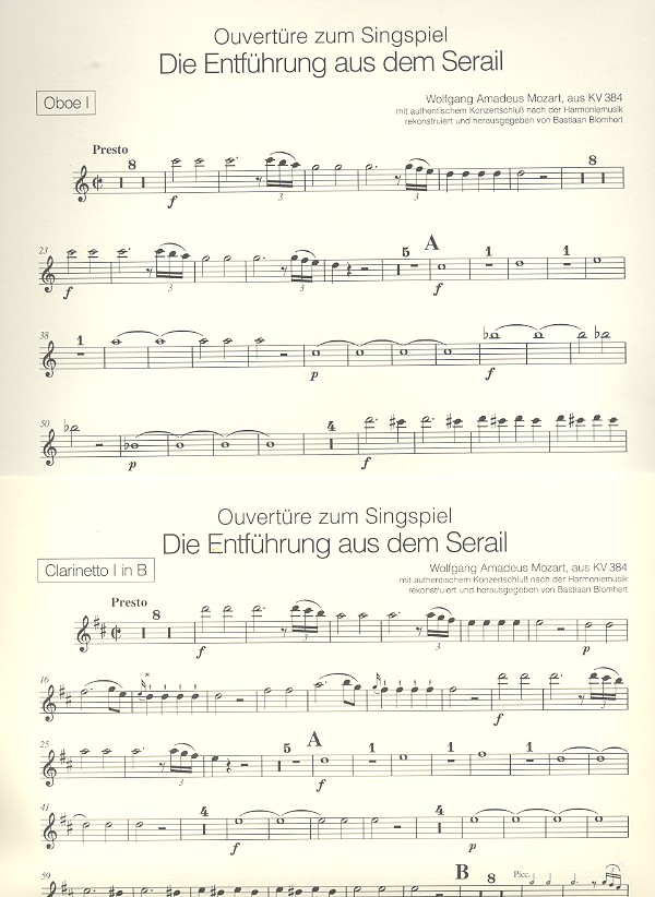 Die Entführung aus dem Serail - Ouvertüre