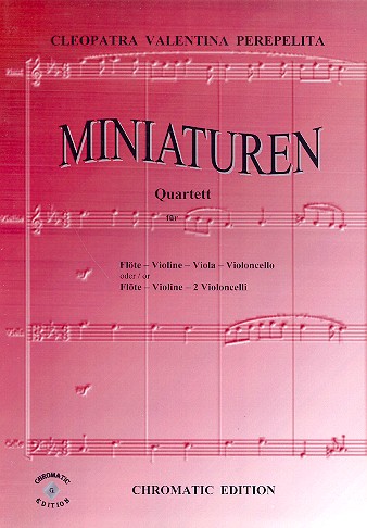 Miniaturen für Flöte, Violine, Viola