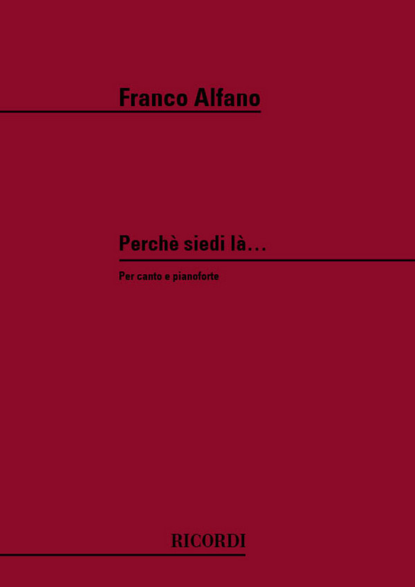 PERCHE SIEDI LA