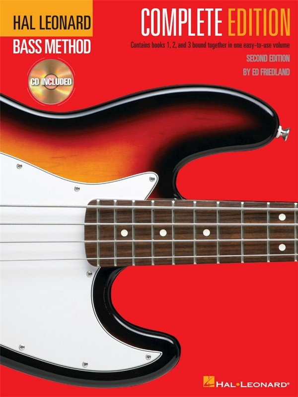 Hal Leonard Bass Method complete vol.1-3 (+Online-Audio)