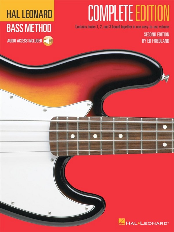Hal Leonard Bass Method complete vol.1-3 (+Online-Audio)