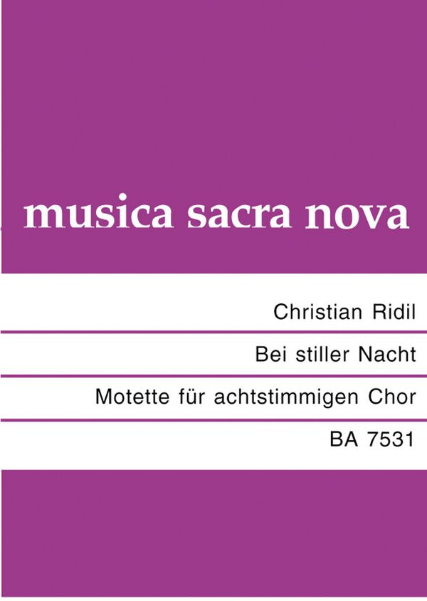 BEI STILLER NACHT
