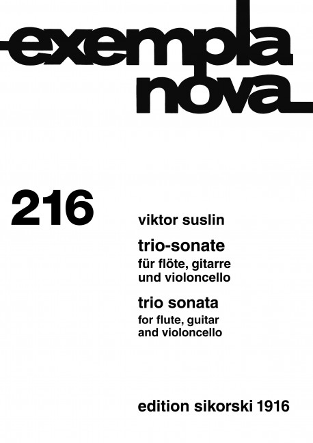 TRIOSONATE FUER FLOETE,