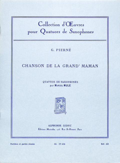 CHANSON DE LA GRAND' MAMAN