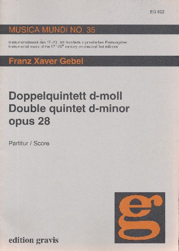 Doppelquintett d-Moll op.28