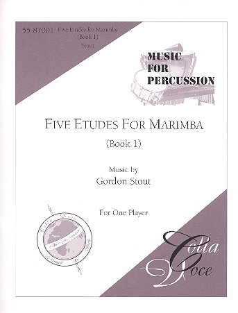 Etudes for Marimba vol.1 (no.1-5)