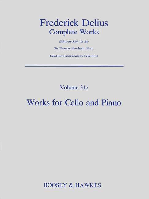 Werke für Violoncello und Klavier VIII/31c
