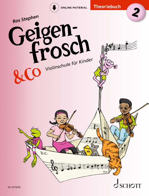 Geigenfrosch & Co: Theoriebuch 2