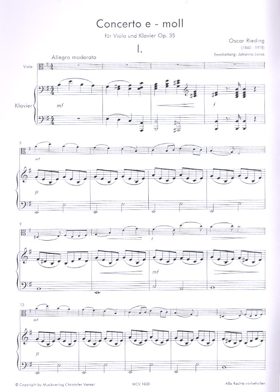 Concerto e-Moll op.35