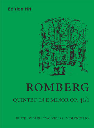 Quintet e minor op.41,1 for flute,