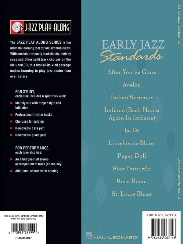 Early Jazz Standards (+CD)