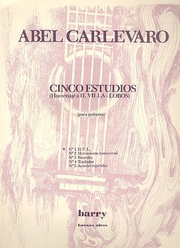 5 Estudios no.1 h.v.l.