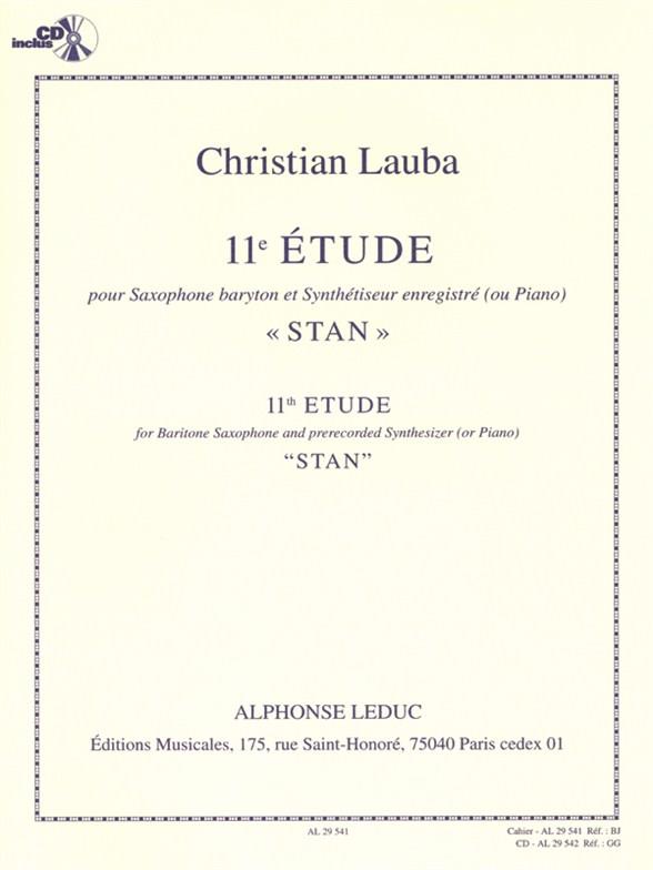 Stan (+CD) etude no.11 pour