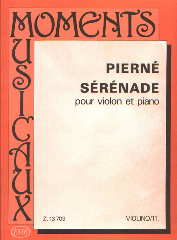 SERENADE POUR VIOLON ET PIANO