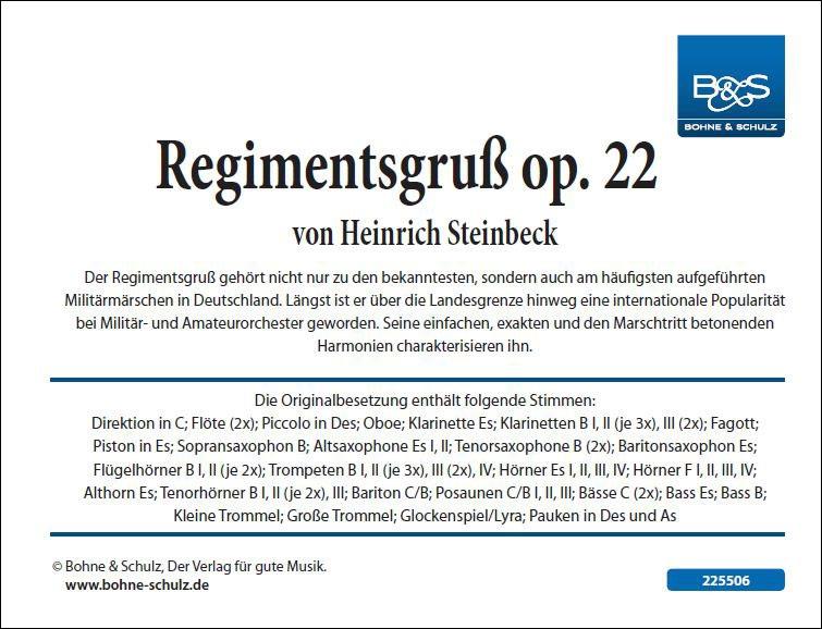 Regimentsgruß op.22