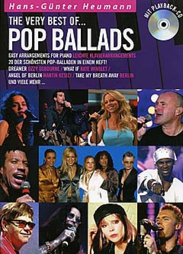 The very Best of Pop Ballads (+CD )