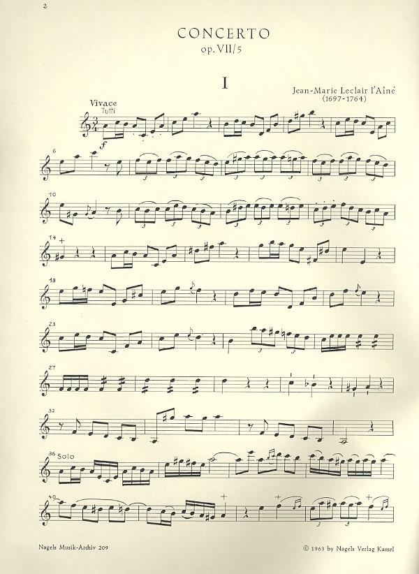 Konzert a-Moll op.7,5