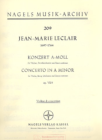 Konzert a-Moll op.7,5
