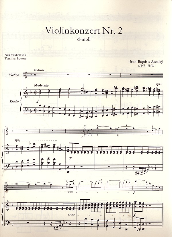 Konzert d-Moll Nr.2 für Violine und