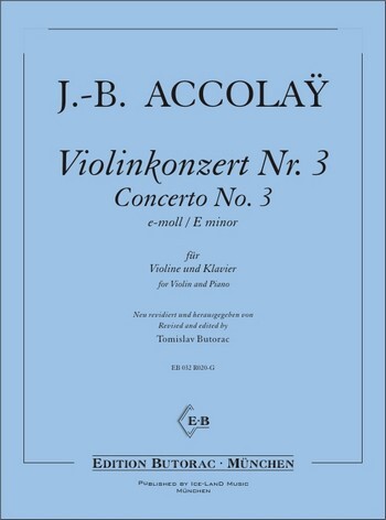 Konzert e-Moll Nr.3 für Violine