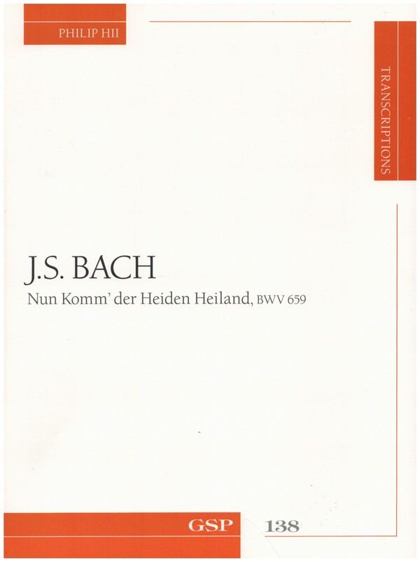 Nun komm der Heiden Heiland BWV659