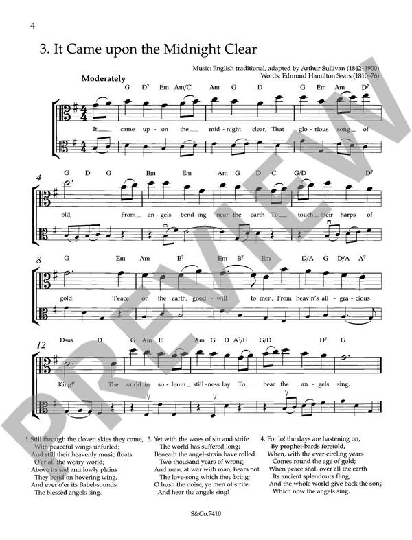20 christmas carols (+CD) for 1-2 violas