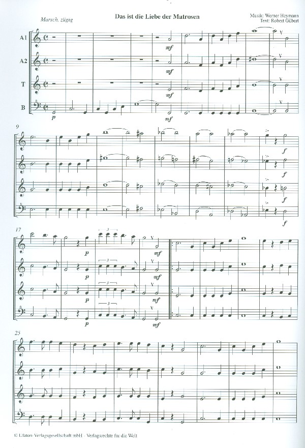 Comedian Harmonists Lieder Band 2 