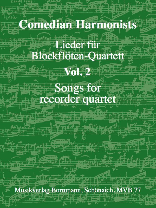 Comedian Harmonists Lieder Band 2 