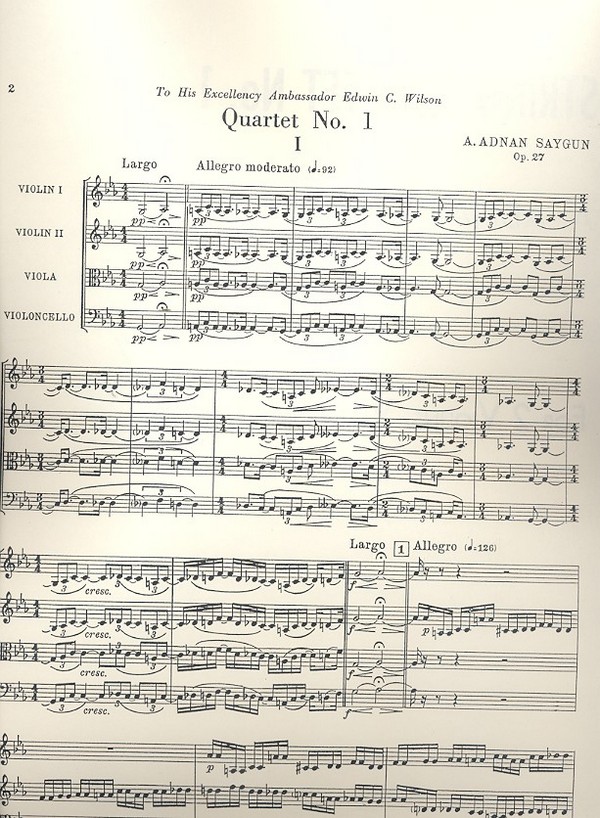 String Quartet no.1 op.27