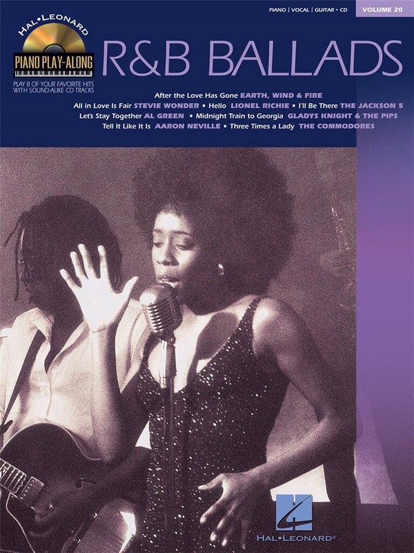 R & B Ballads (+CD): piano playalong vol.20