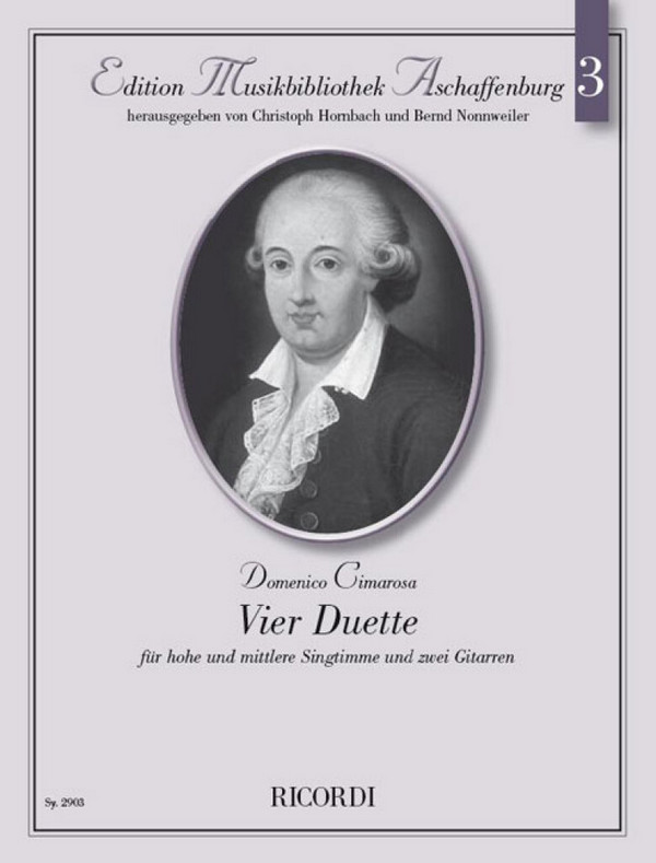 4 Duette für 2 Singstimmen (hoch/mittel)