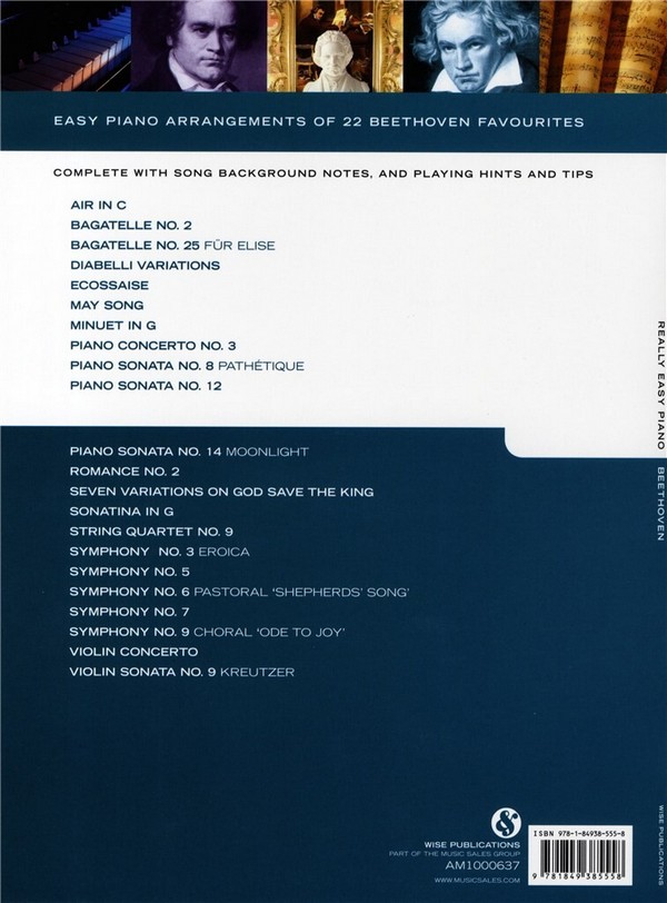 Really easy piano Beethoven