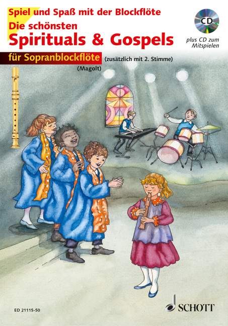 Die schönsten Spirituals & Gospels (+CD)