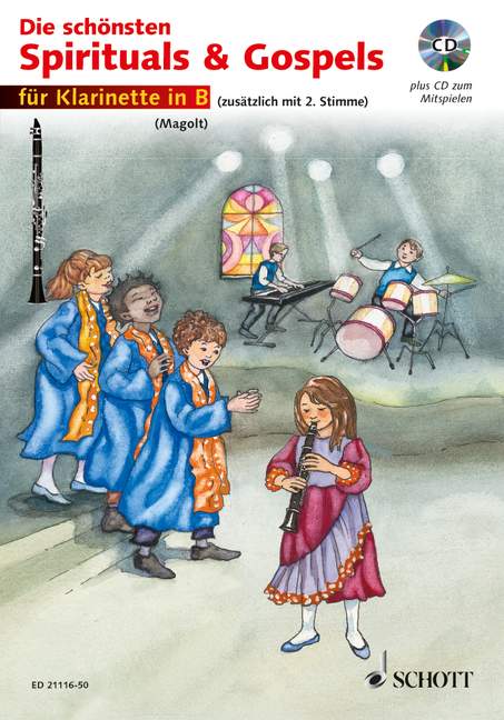 Die schönsten Spirituals & Gospels (+CD)