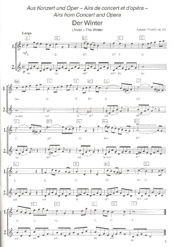 100 weltbekannte Melodien für