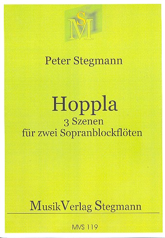 Hoppla für 2 Sopranblockflöten