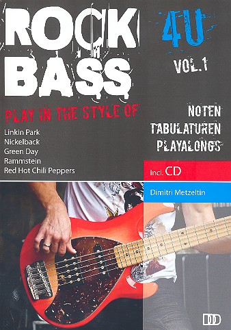 Rock Bass 4 U vol.1 (+CD): für