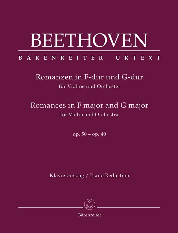 Romanzen op.50 und op.40 