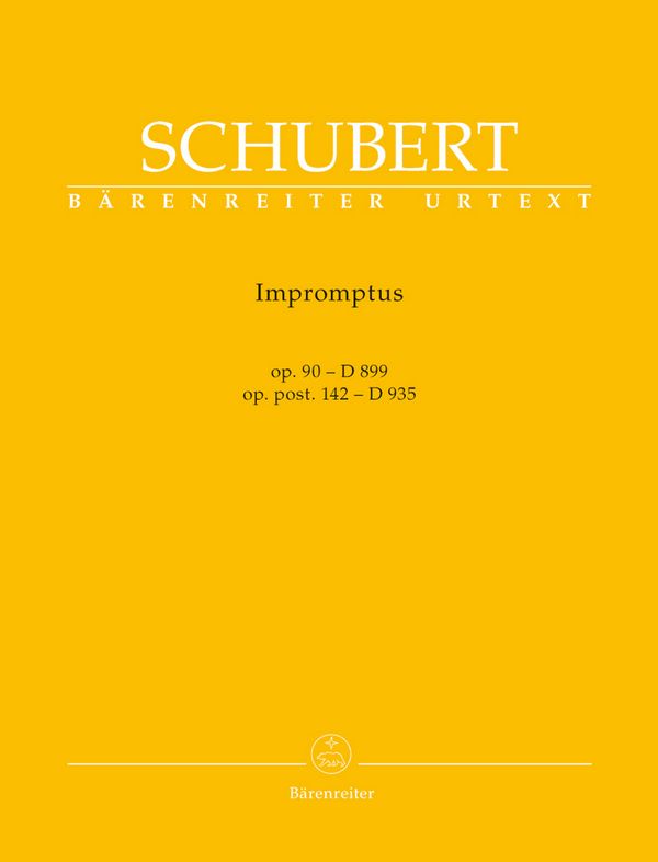 Impromptus D899 op.90  und  D935 op.posth.142