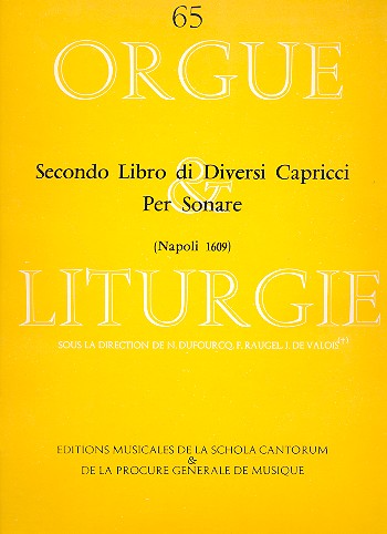 Secondo libro di diversi capricci per sonare 