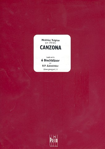 Canzona für 6 Blechbläser