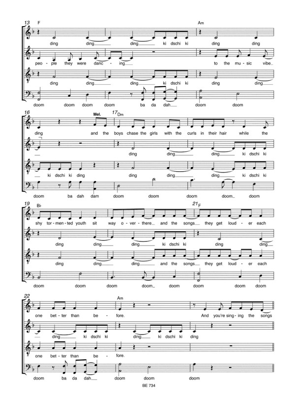 This is the Life für gem Chor a cappella