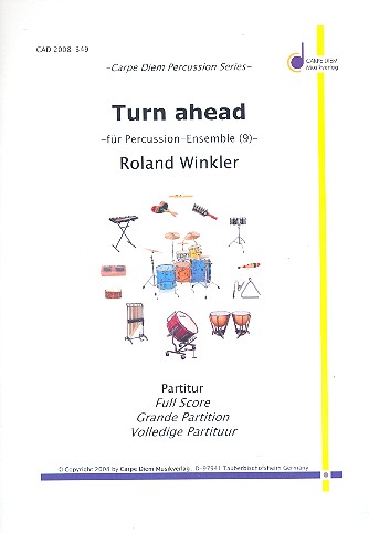Turn ahead für Percussion-Ensemble