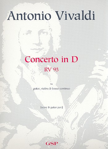 Concerto in D RV93 (+CD) for guitar,