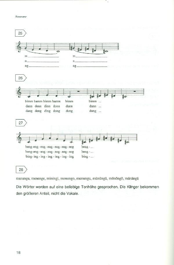 80 Einsingübungen für Chor