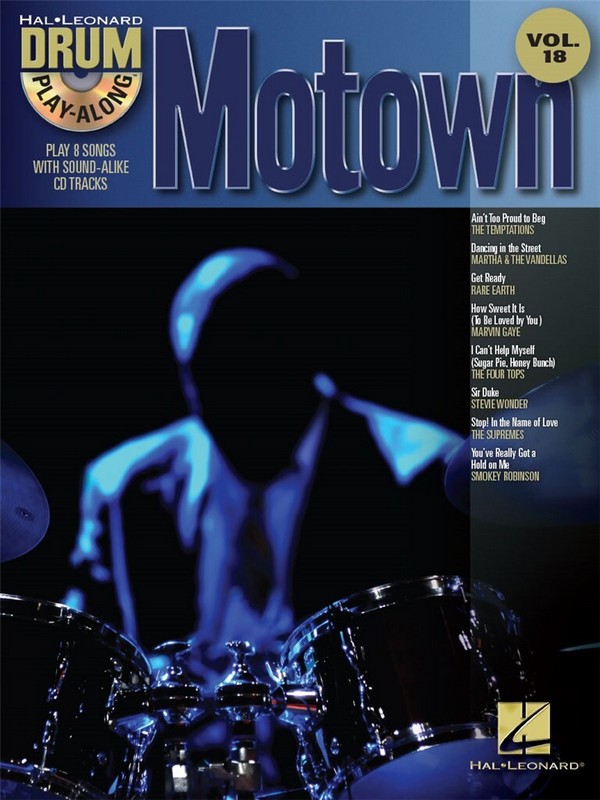 Motown (+CD): drum playalong vol.18