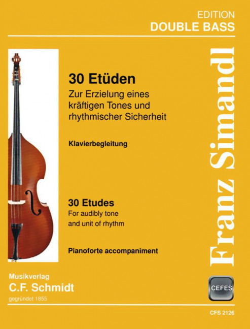 30 Etüden zur Erzielung eines kräftigen Tones und rhytmischer Sicherhe