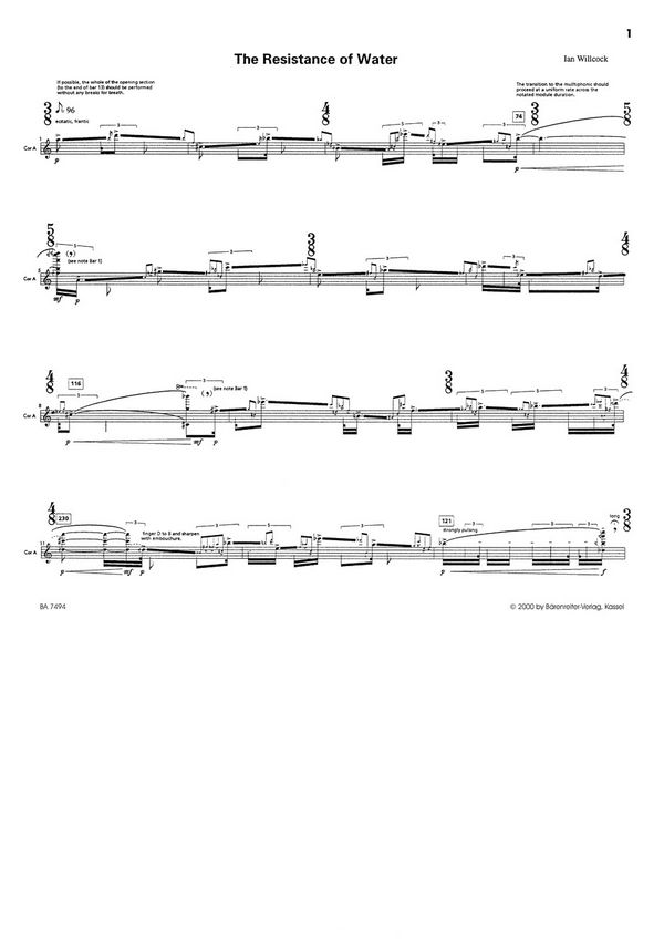 The Resistance of Water 