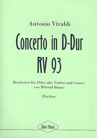 Konzert D-Dur RV93 