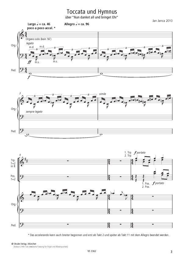Toccata und Hymnus über "Nun danket all und bringet Ehr"